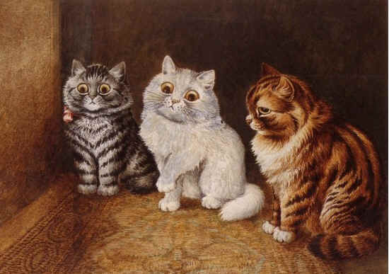 Louis Wain Cat Gallery From WonderRanchPublishing.com