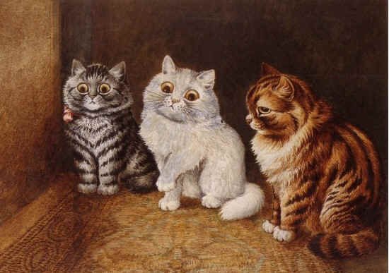 Louis Wain Cat Gallery From WonderRanchPublishing.com